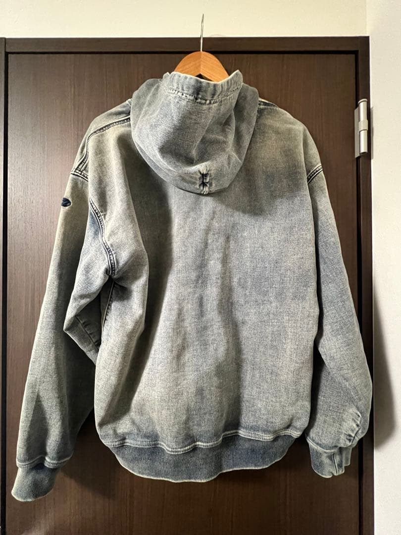 DIESEL デニム風フード付きパーカー