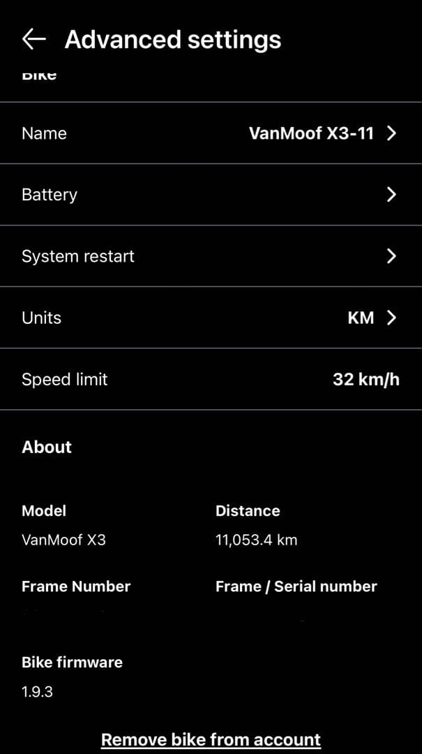 完全動作品】VanMoof X3【引取限定：千代田区】良品 32US 本日渡可