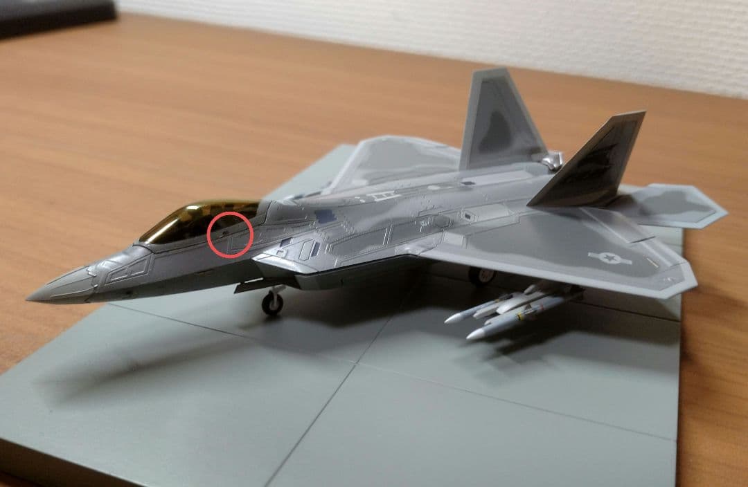 技MIX F-22 ラプター 開発試験機 完成品
