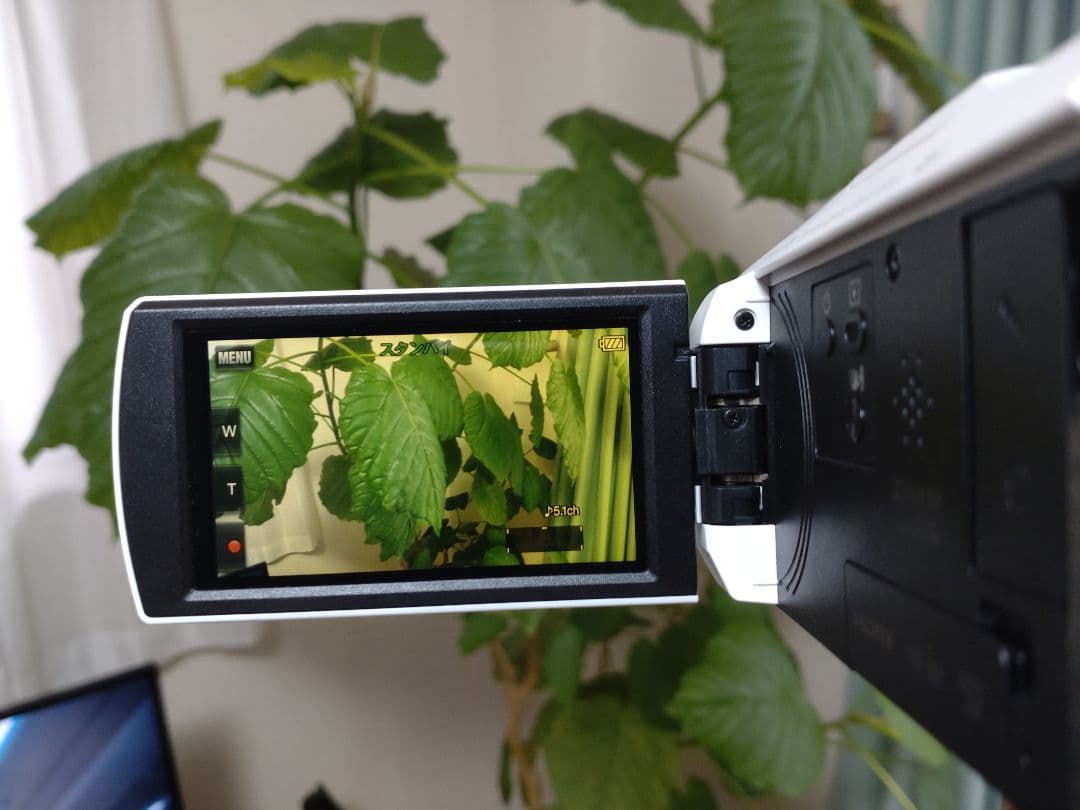 パ*ダ様 【液晶黄味あり】SONY ハンディカム フルHD ホワイト HDR-C