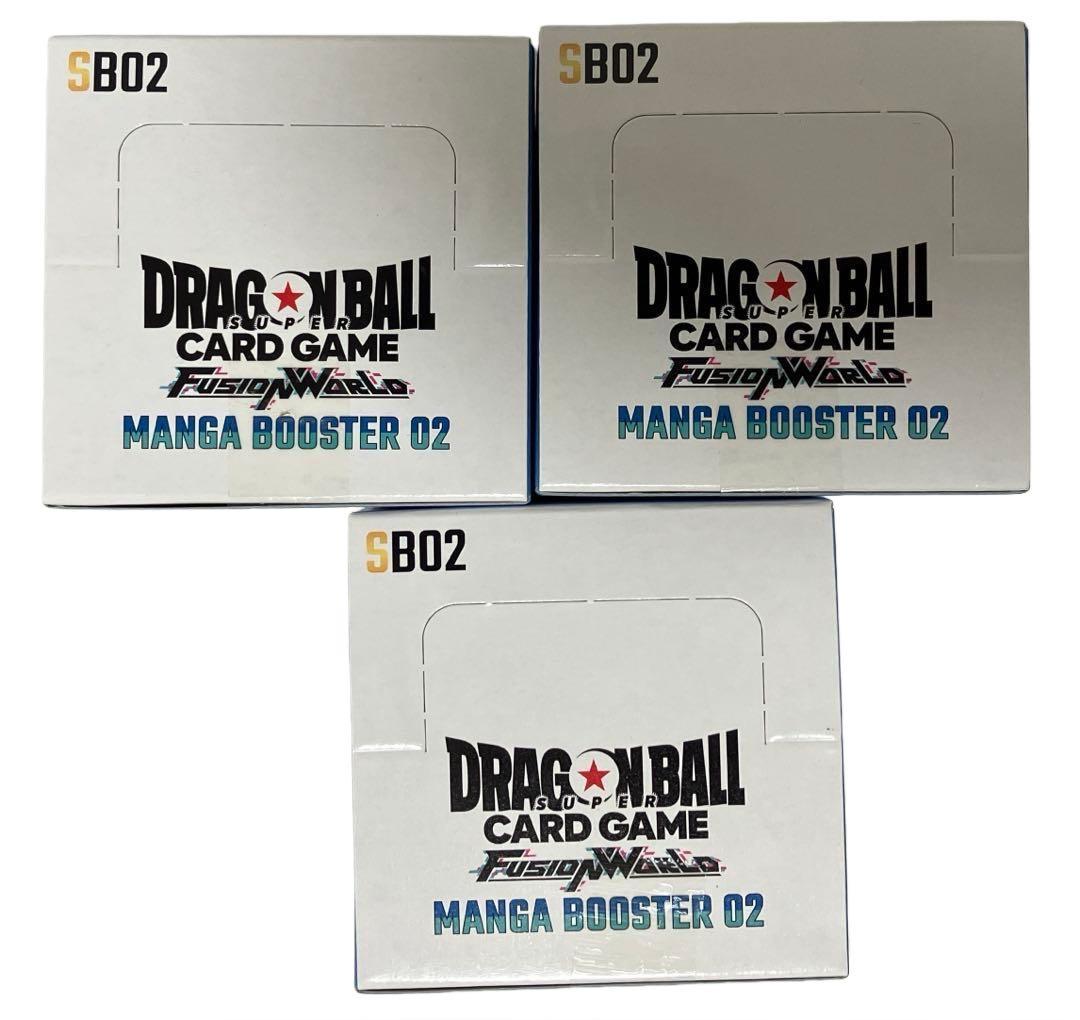ドラゴンボール MANGA BOOSTER 02 3box マンガ ブースター