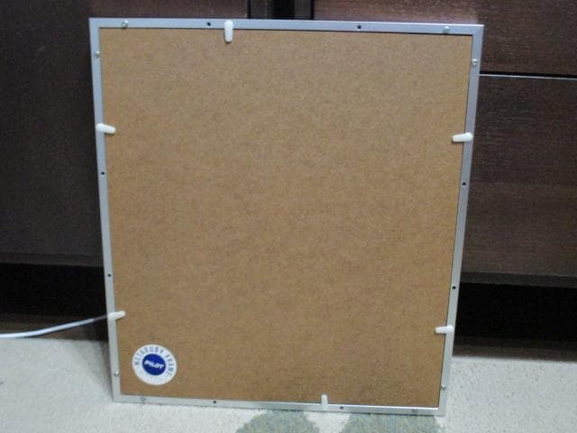 レア品　美品　板井れんたろう　直筆　サイン　色紙　額装　当時物