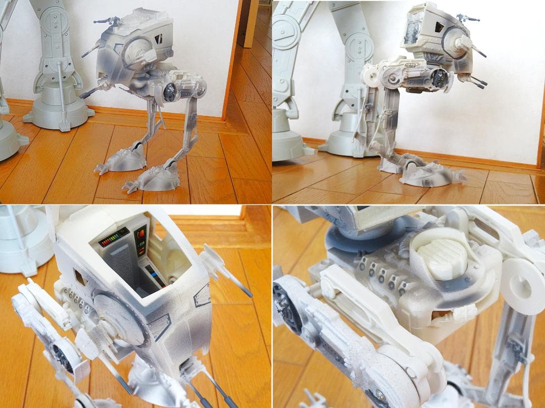 【希少中古お得セット】ハズブロ ラージビークル AT-AT　ホスの戦いセット