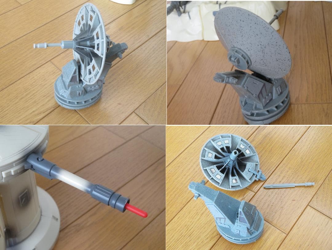 【希少中古お得セット】ハズブロ ラージビークル AT-AT　ホスの戦いセット