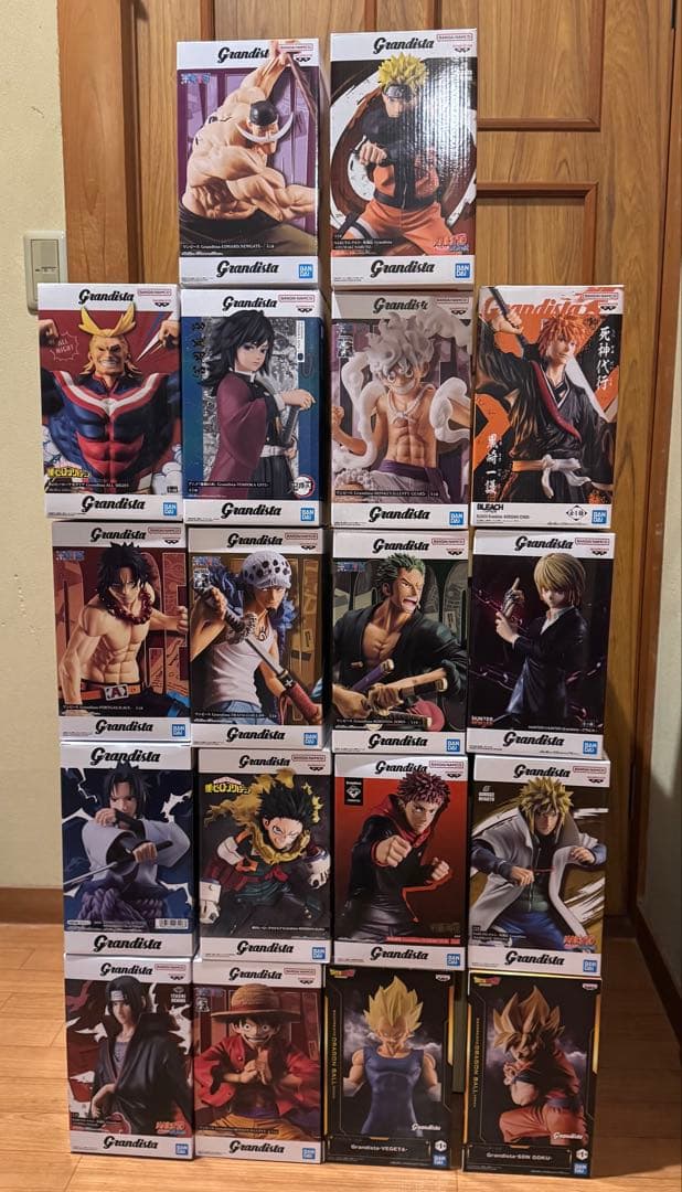 Grandista プライズフィギュア 18体 まとめ売り - メルカリ