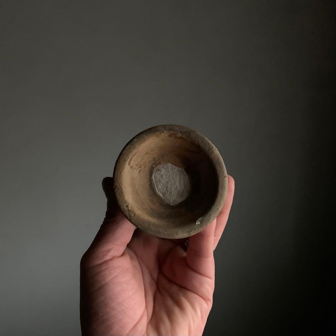 喜名・知花 焼締台付瓶 徳利 琉球美術 古美術 酒器 古道具