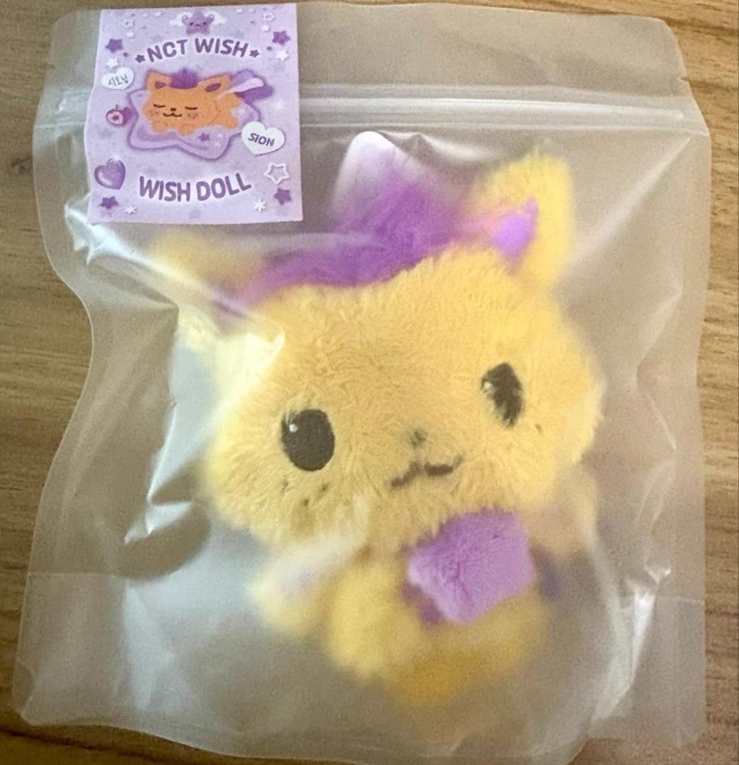 NCT WISH random wish doll シオン シオニン 紫 NCT WISH COlOR WISH
