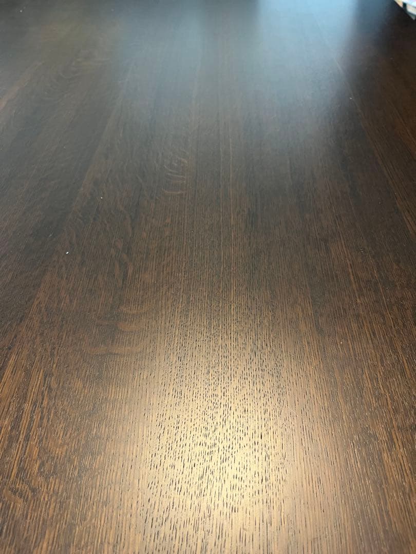 ibata 飛騨家具　ナラ　ダークブラウン ダイニングテーブル