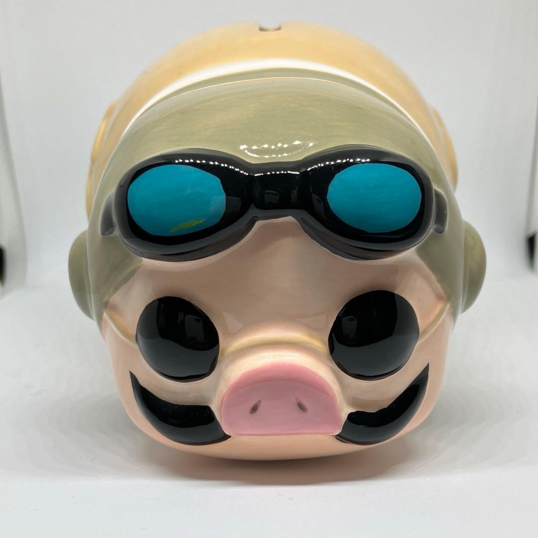 スタジオジブリ なつかしい豚の貯金箱 紅の豚 貯金箱 ポルコ・ロッソ