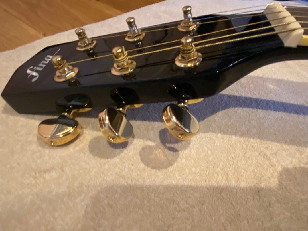 アコースティックギター ソフトケース チューナー ピック付き