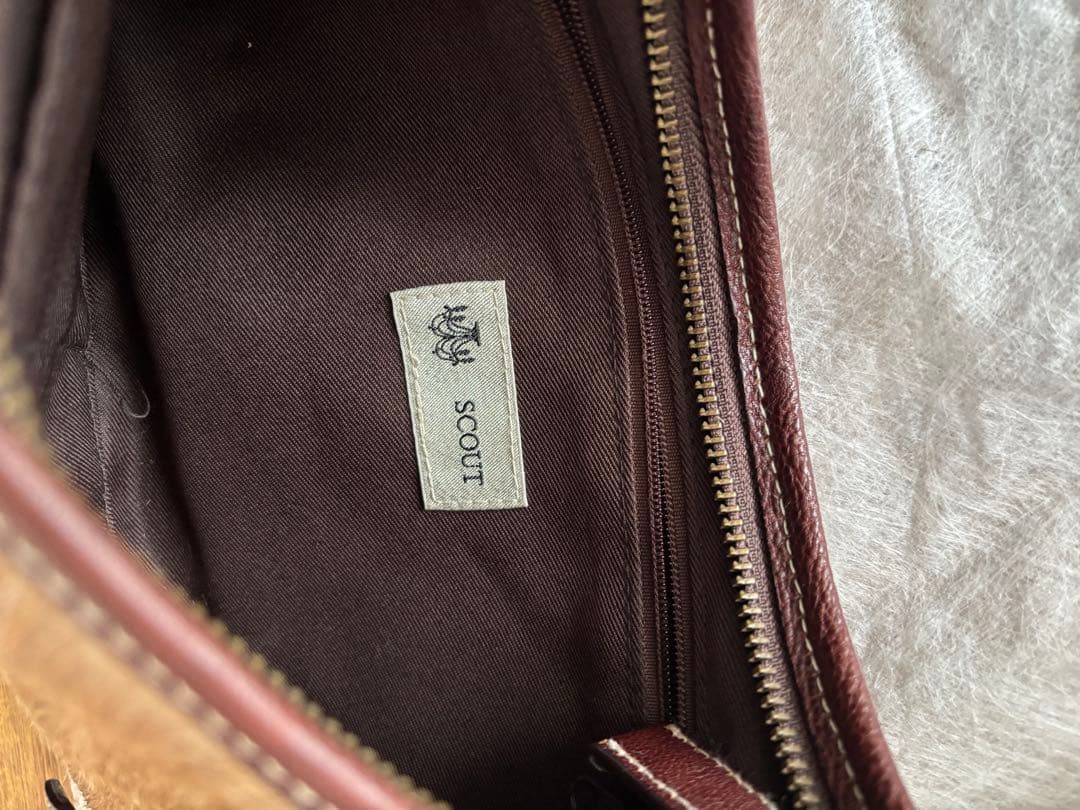 2WAY ショルダーバッグ ハラコ 本革 個性派 レザー