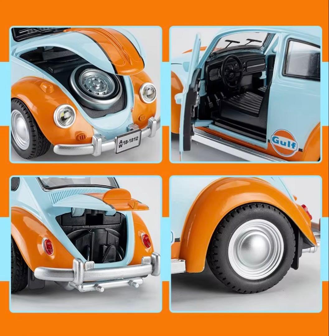 フォルクスワーゲン・ビートルダイキャストミニカー 1/18 新品未使用品