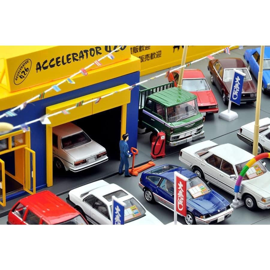トミカラマ ヴィンテージ 04c 中古車店 アクセル426 - メルカリ