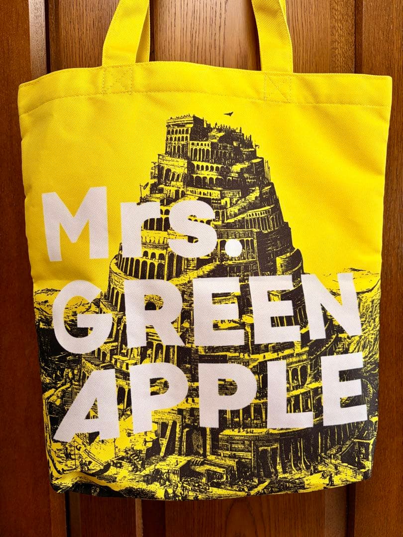 大阪限定非売品 Mrs.GREEN APPLE トート〈バベル〉＋バッジ/