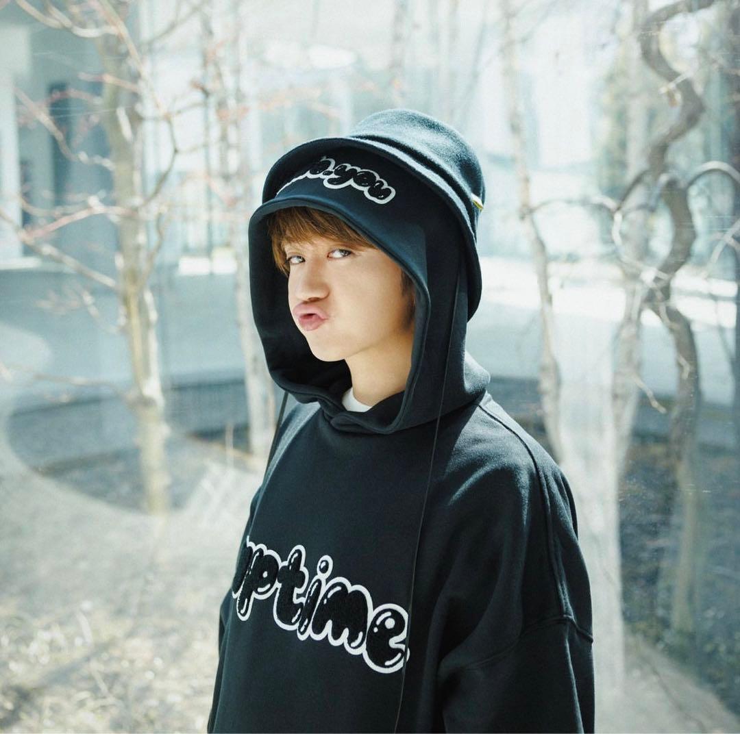 Nissy Naptime ナップタイム パーカー 黒 Lサイズ