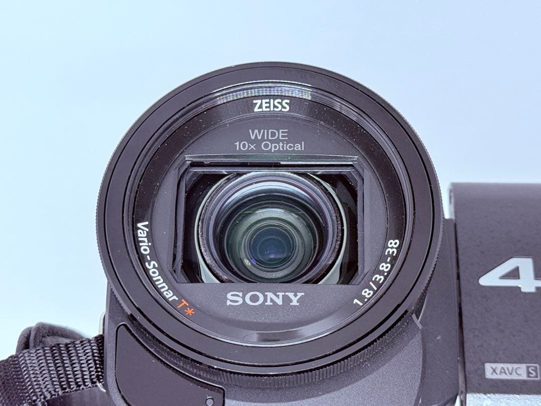 SONY FDR-AX30 4K ビデオカメラ 大容量バッテリー付き