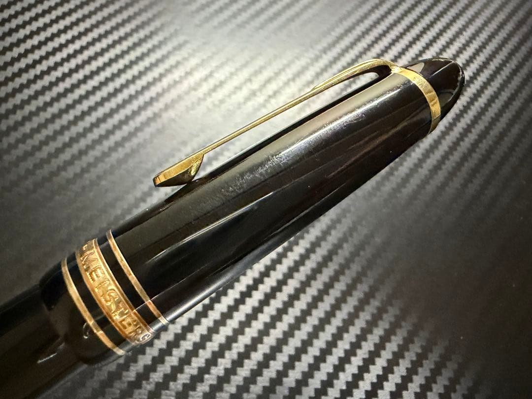 美品 モンブラン マイスターシュテュック 146 14C 全金 EF 万年筆