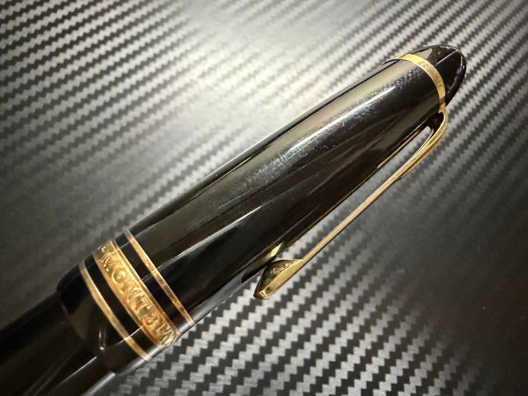 美品 モンブラン マイスターシュテュック 146 14C 全金 EF 万年筆