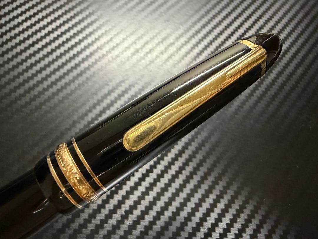 美品 モンブラン マイスターシュテュック 146 14C 全金 EF 万年筆