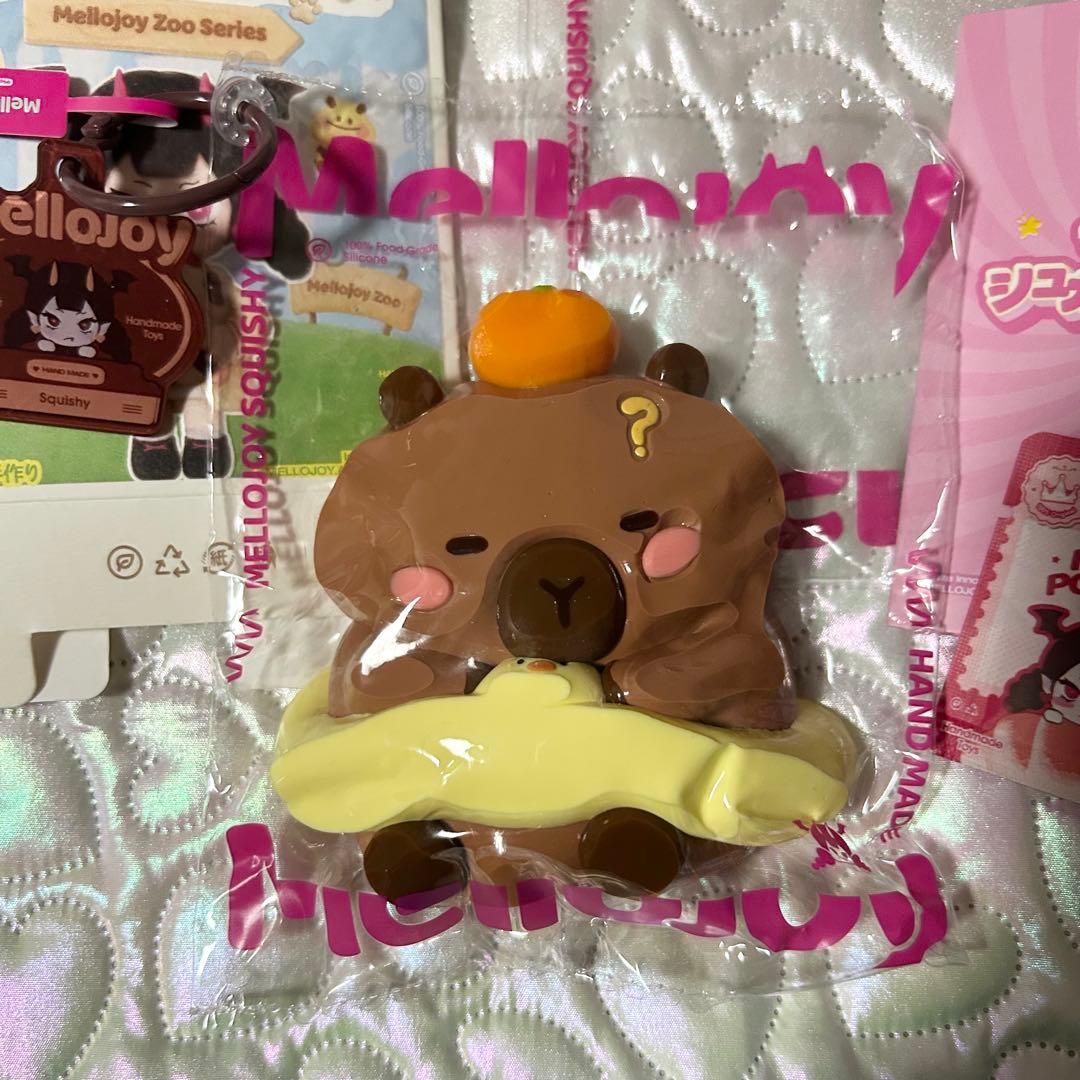 メロジョイ スクイーズ アニマルシリーズ 泳ぐカピバラ mellojoy