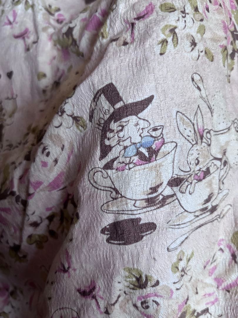 BABY アリス柄 ピンク スカート