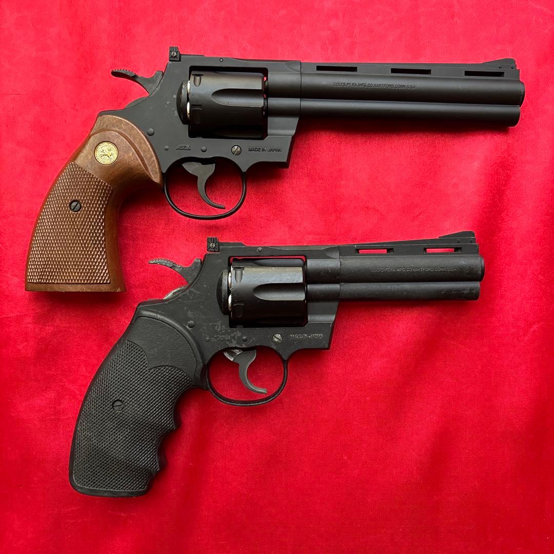 東京マルイ　コルトパイソン　24連射ガスリボルバー2丁セット
