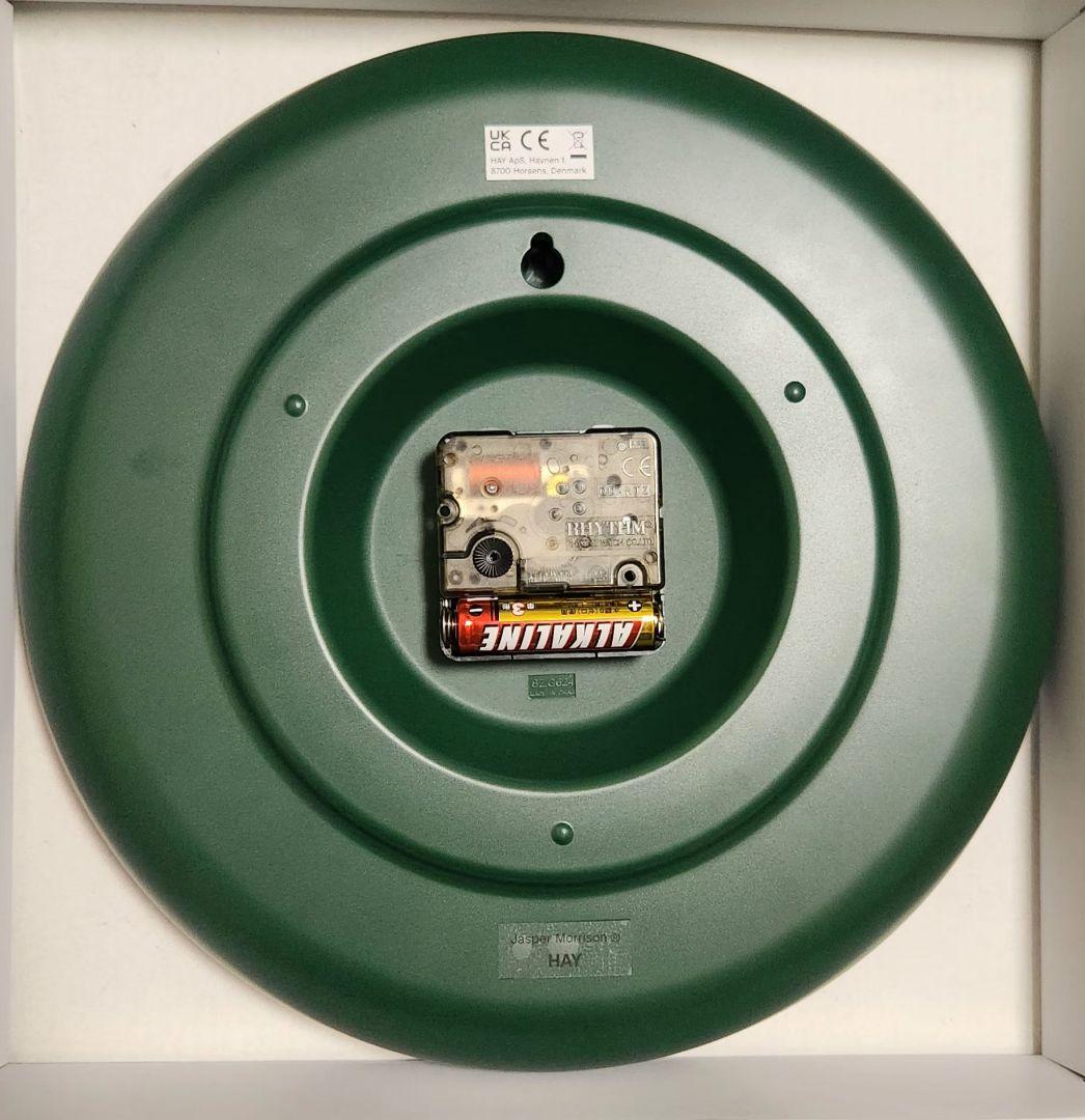 美品！HAY 掛け時計　GREEN