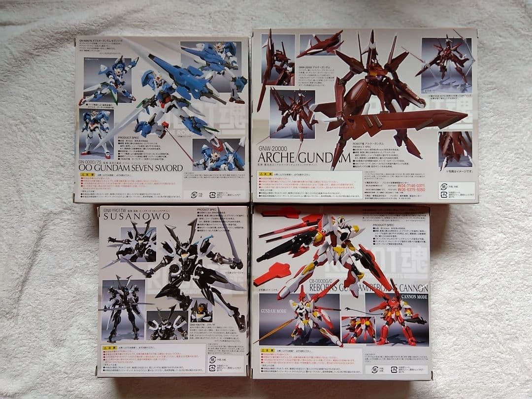 ガンダムOO フィギュアセット