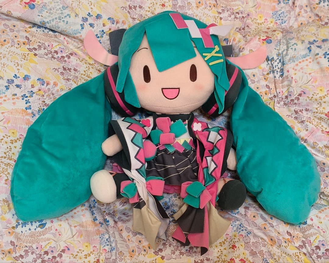 初音ミク ふわぷちLL マジカルミライ2020 夏祭り ぬいぐるみ - メルカリ