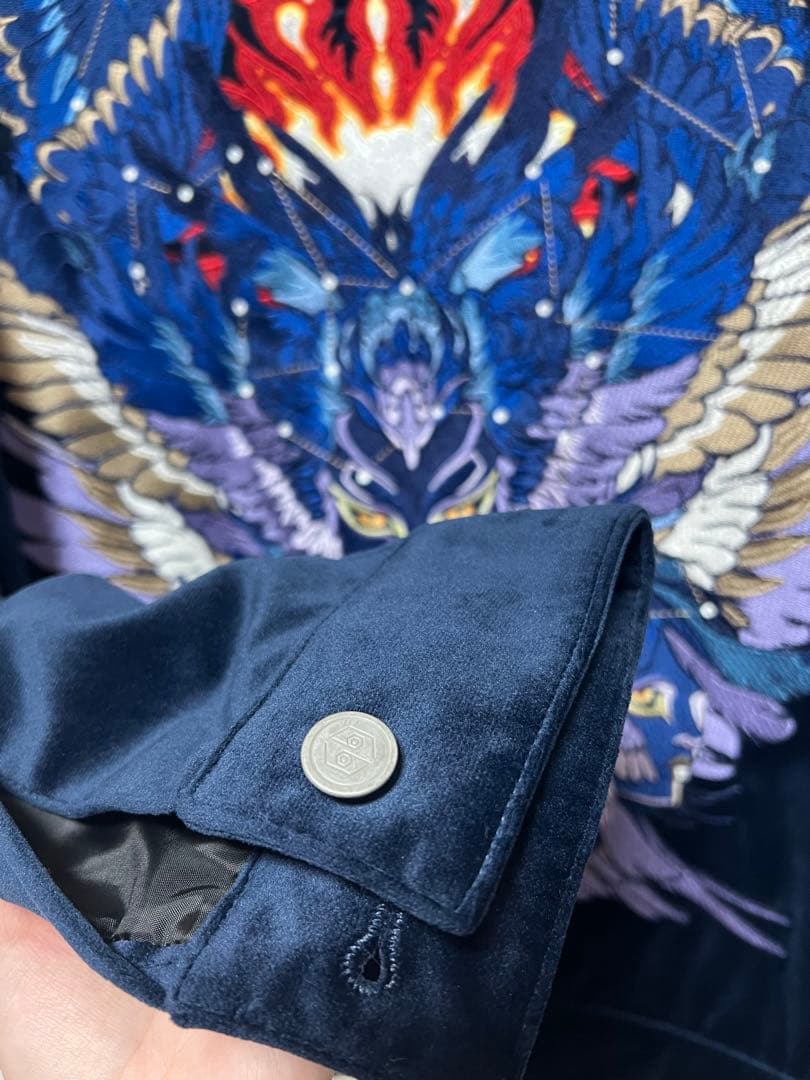 女王蜂 qb Luxury VELOR JACKET(M) A97872014 - ミュージシャン