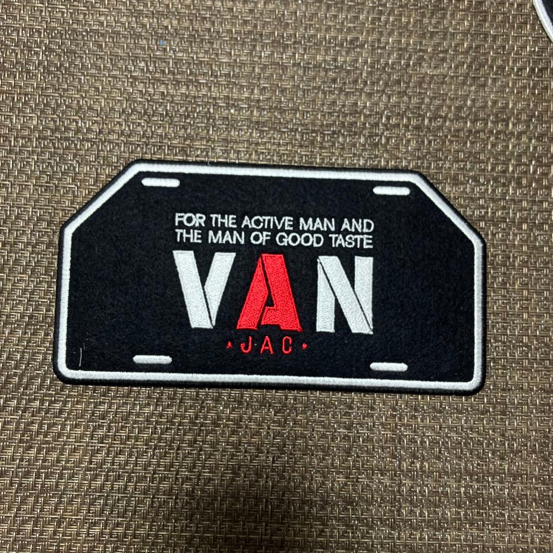 VAN jac 刺繍ワッペン特大サイズ 3枚セット 未使用品
