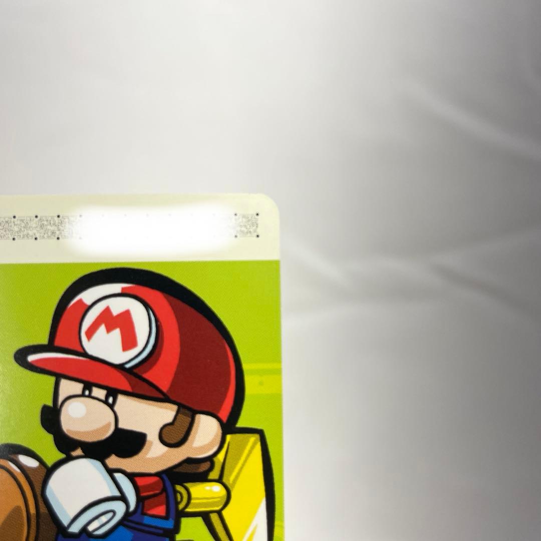 非売品 レア　マリオvsドンキーコング カードe とびおりちゅうい