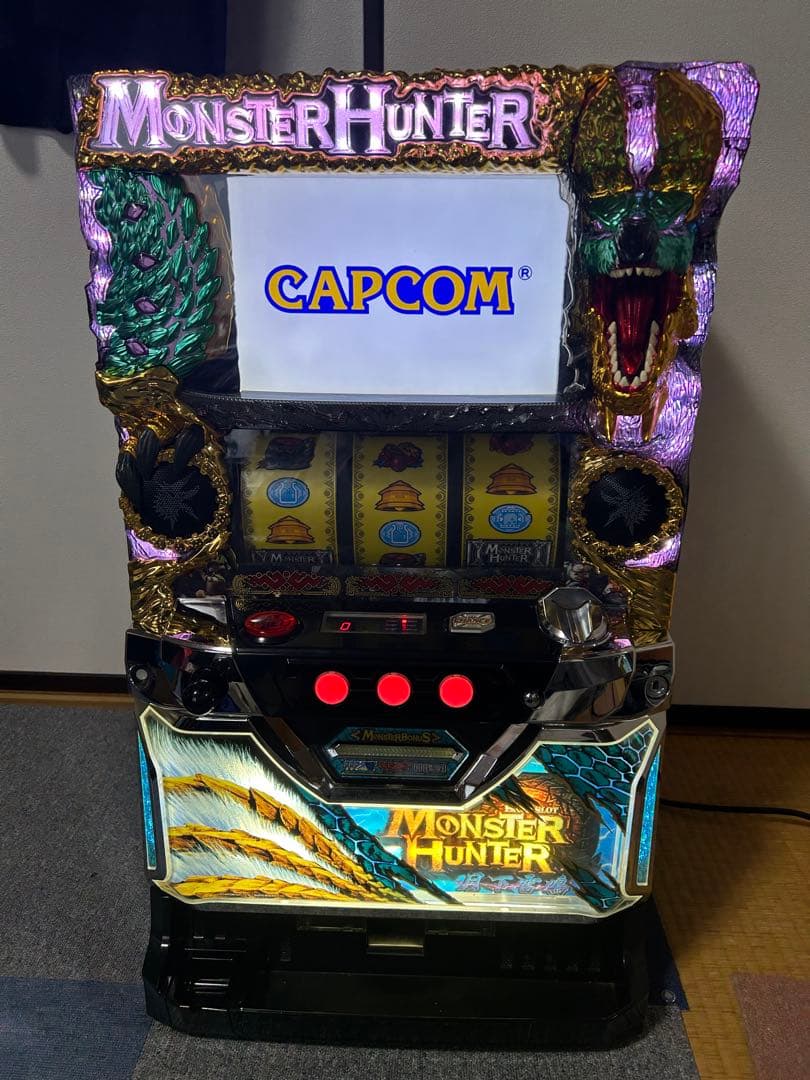 スロット実機 モンスターハンター 月下雷鳴