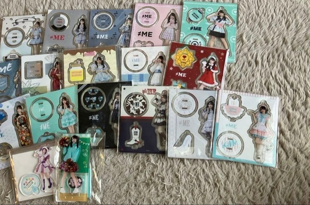 鈴木瞳美　ノイミー　アクスタ　コンプ 新品未開