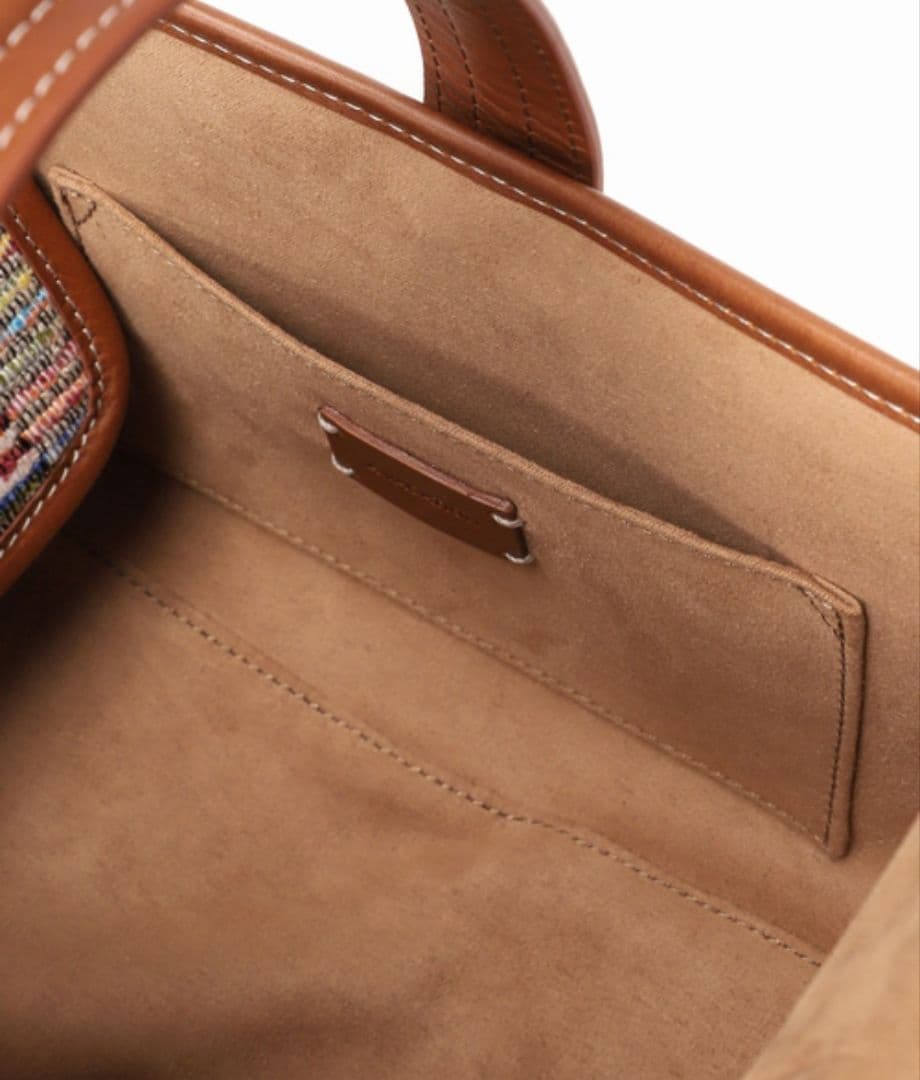 IENA購入★A VACATION・SEE SAW BAG LINE CHECK