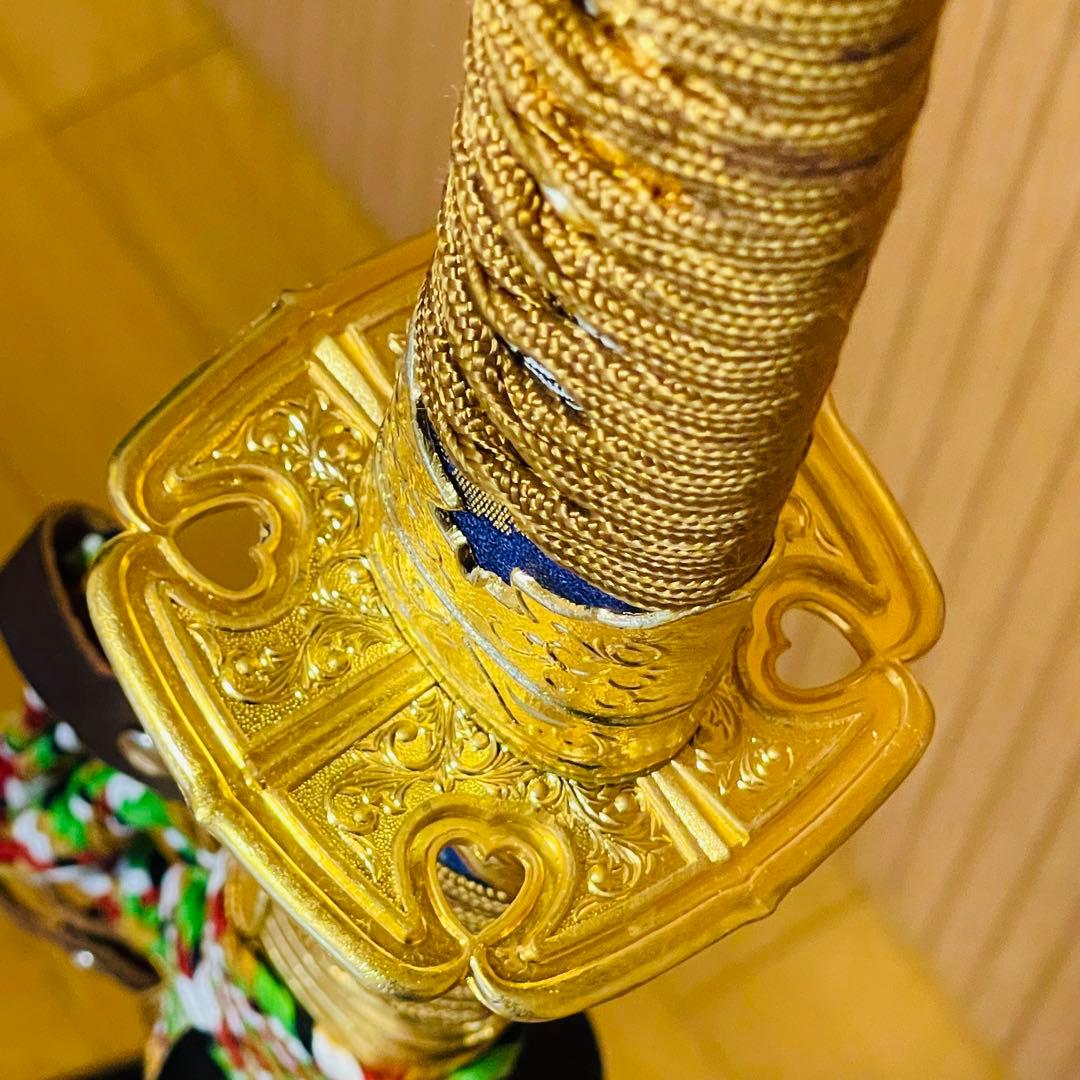 【希少】高級模造刀 太刀 陣太刀 刀袋・刀掛台付き