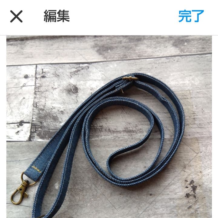 デニムリメイク長財布　momo0514…さま専用