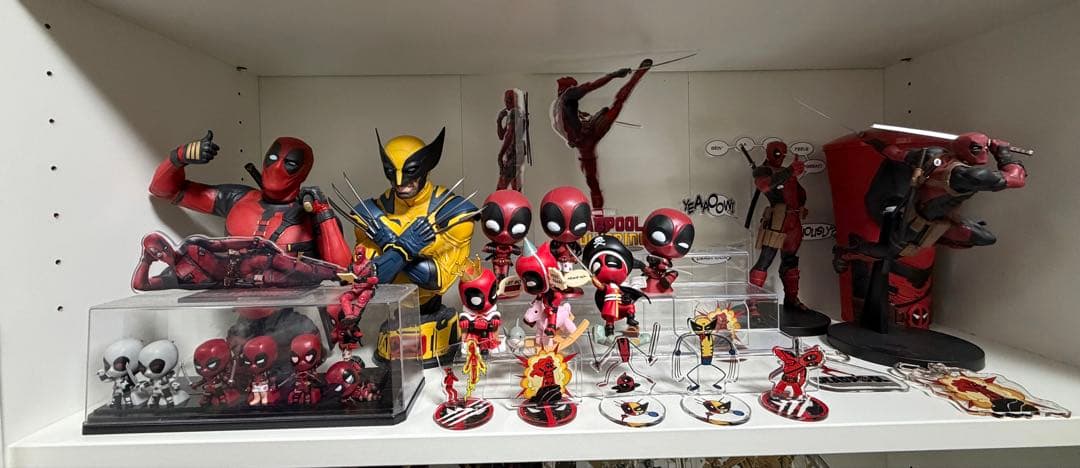 デッドプール　フィギュアセット 映画『デッドプール＆ウルヴァリン』より豪華付属品付きデッドプールの