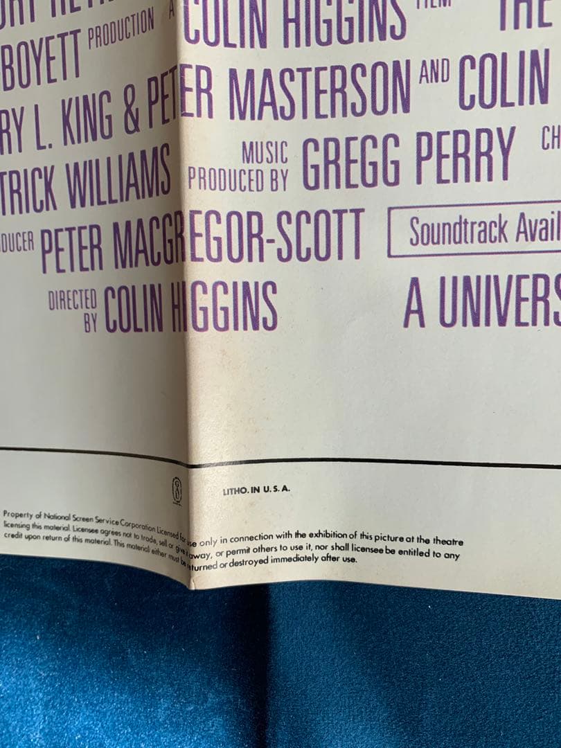 テキサスいちの赤いバラ　USオリジナル映画ポスター