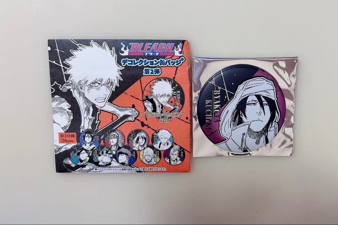 BLEACH デコレクション 缶バッジ 朽木 白哉 - メルカリ