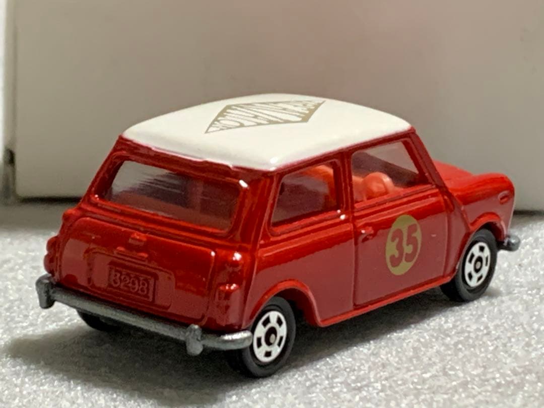 トミカ ミニクーパー アップルマン 35 菱形タンポ金