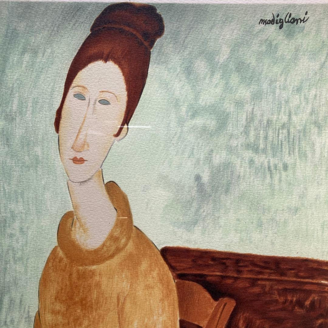 ichi様専用// モジリアーニ 黄色のセーターのジャンヌ 定価16万円