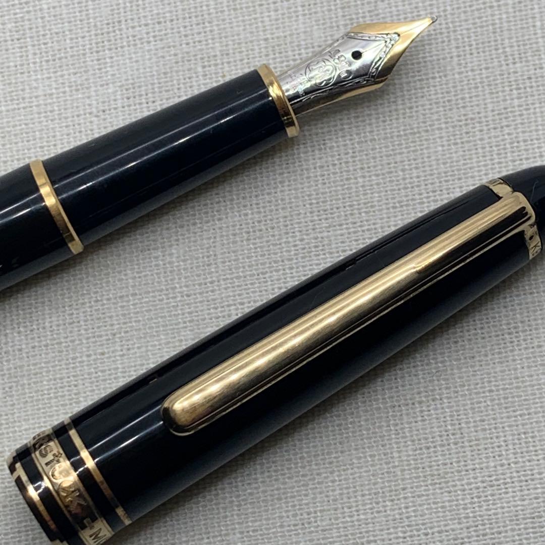 モンブラン マイスターシュテュック144 中白 万年筆 字幅F