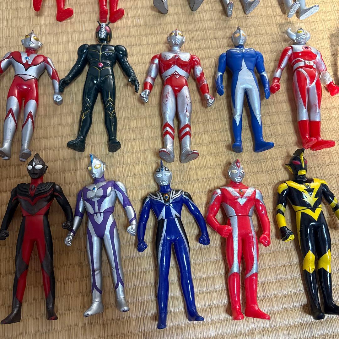 仮面ライダー　ウルトラマンフィギュア まとめ売り