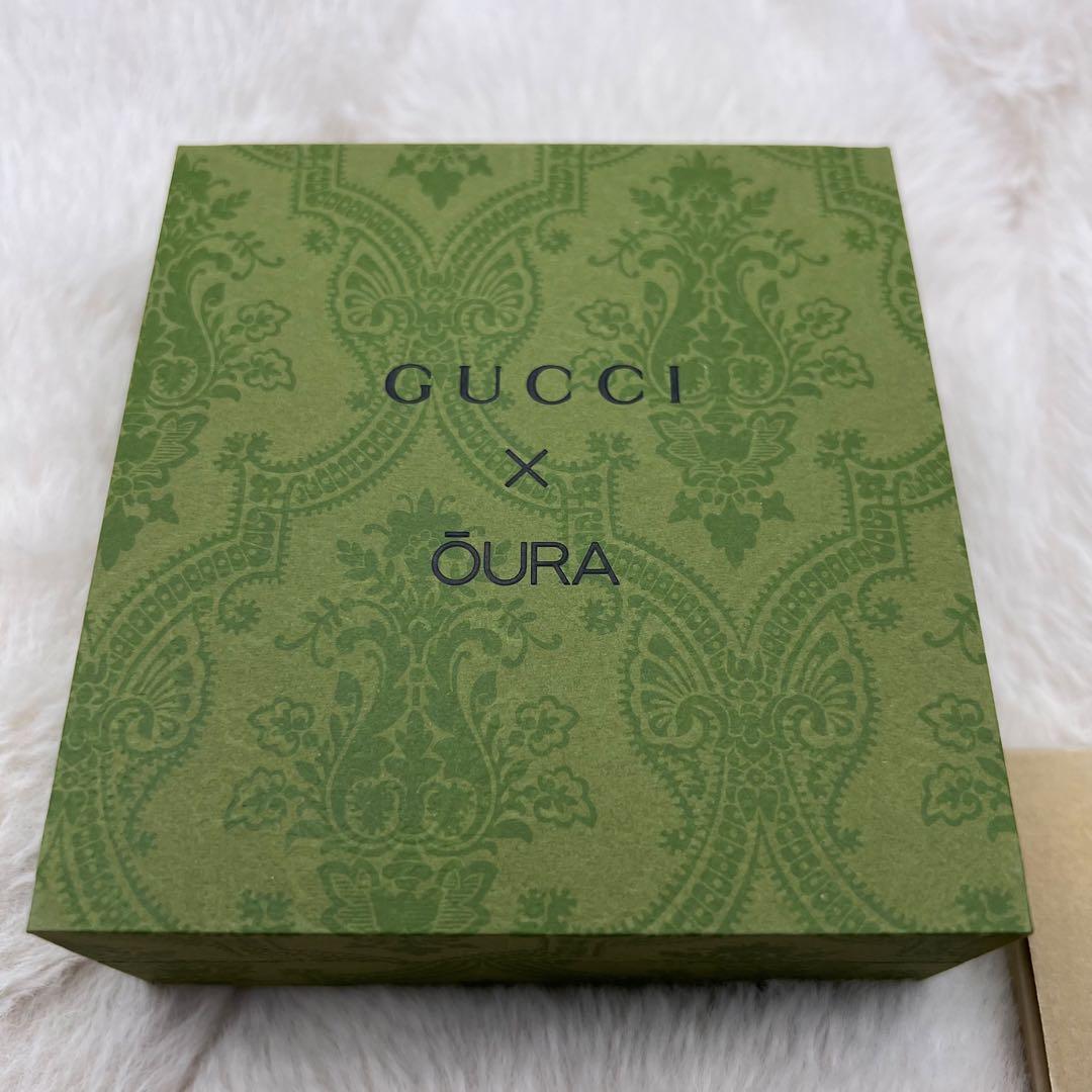 未使用保管品✨GUCCI×Oura スマートリング 黒金　18号