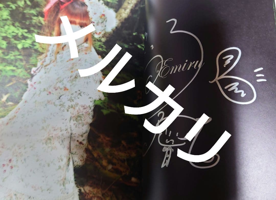 LAREINE Never Cageパンフレット コメントサイン入り