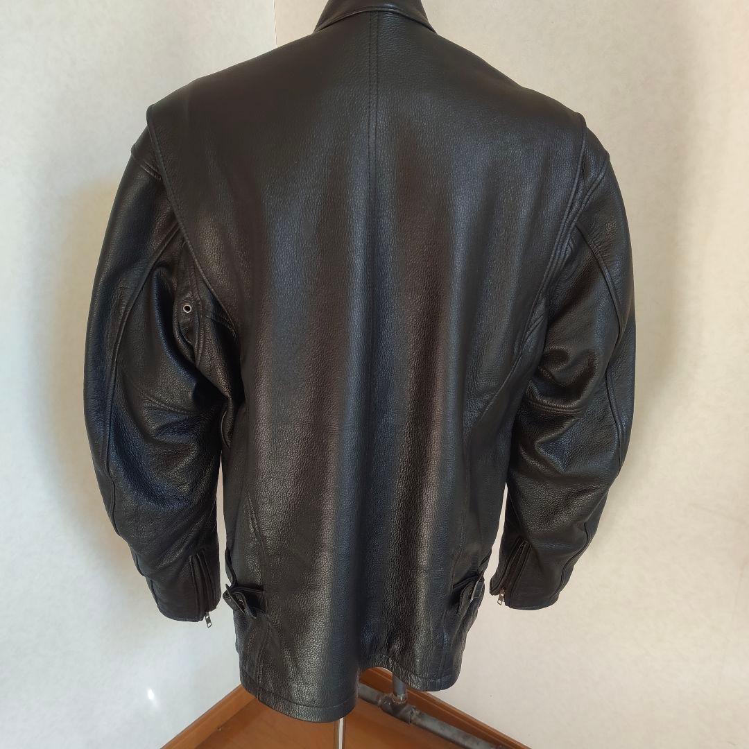 Rookie Leather ライダース 牛革 肉厚 シングルライダース 4L - メルカリ