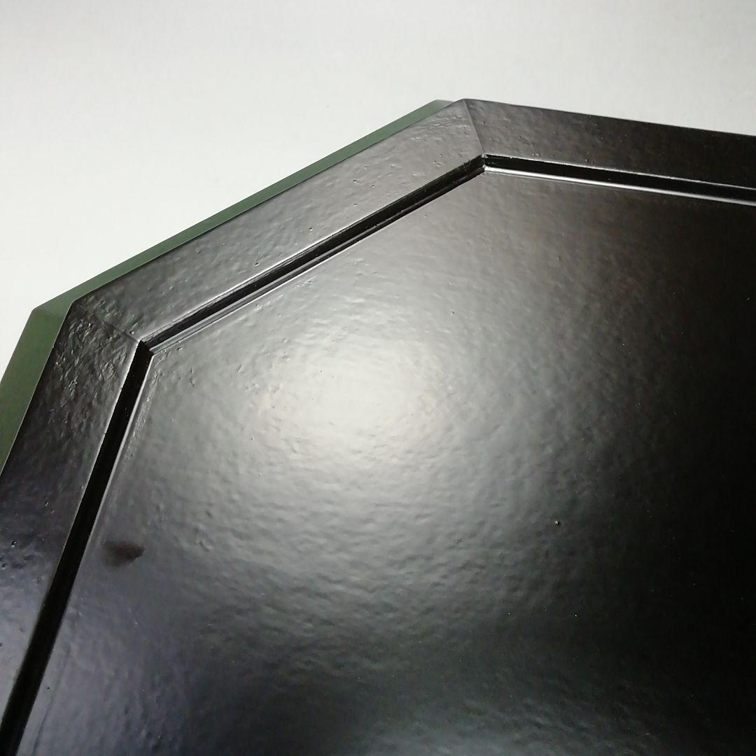 S632 食籠 『青漆瓜紅一閑摺上ゲ』『上杉満樹作』 共箱