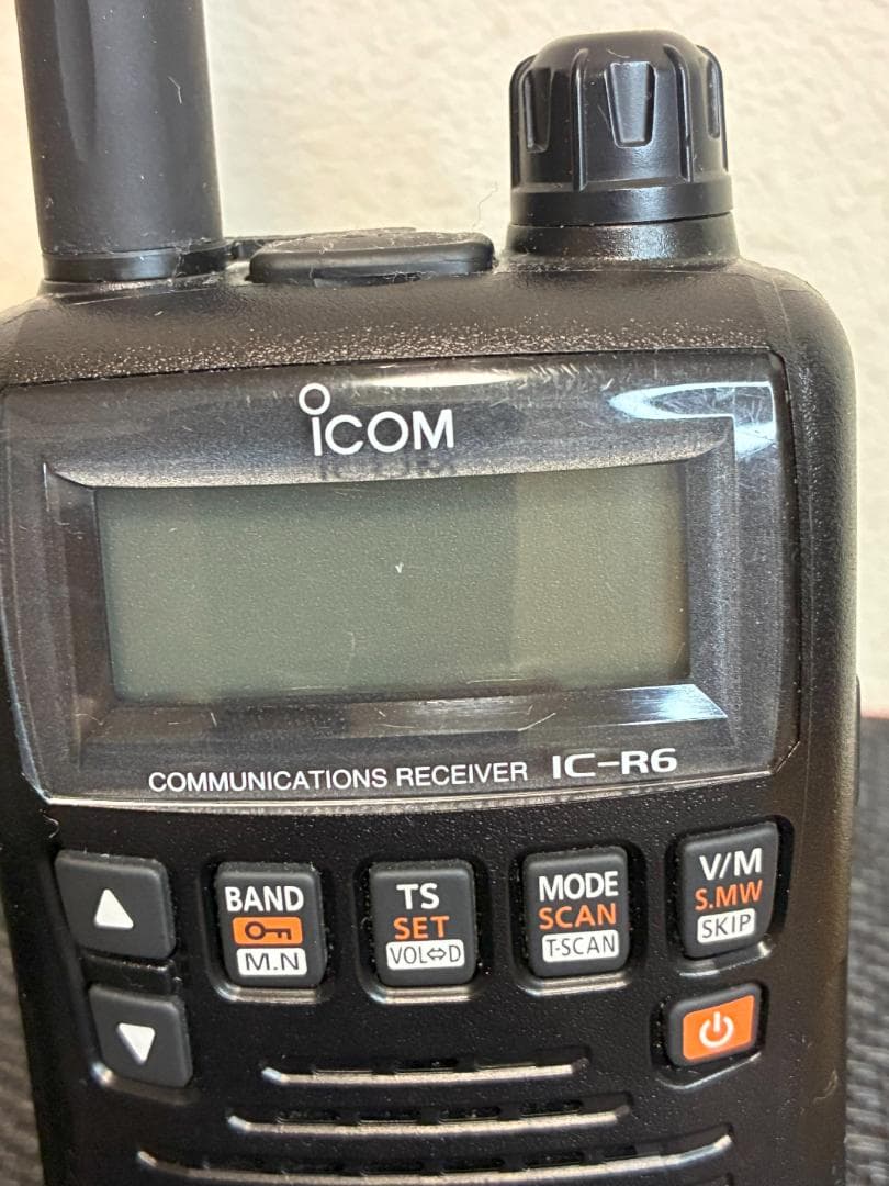 iCOM IC-R6 ♢ダイヤモンドSRH-787アンテナ付属