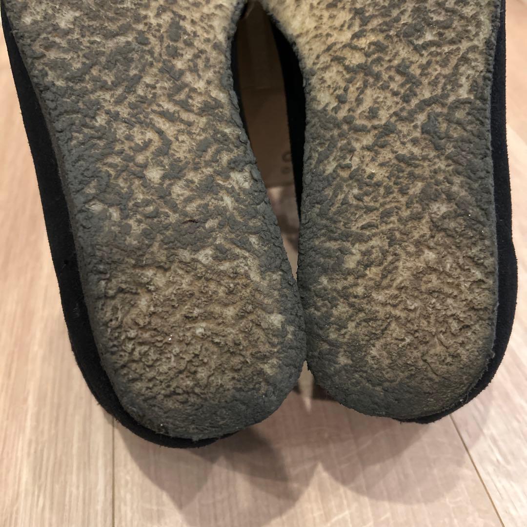 【美品】クラークスCLARKS ワラビー　オールブラック　UK6